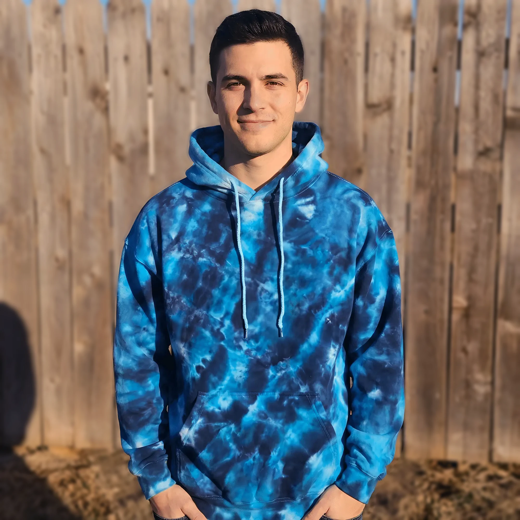 Blue Dream Scrunch Hoodie - Image 2